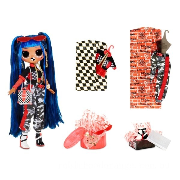L.O.L. Surprise! O.M.G. Downtown B.B. Fashion Doll with 20 Surprises - Clearance Sale