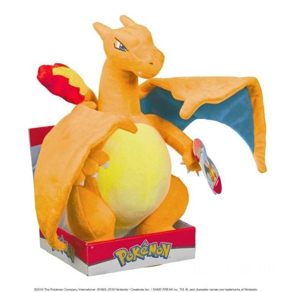 Pokémon Charizard 30cm Plush - Clearance Sale