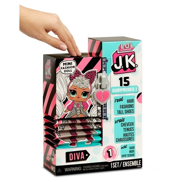 L.O.L. Surprise! JK Diva Mini Fashion Doll - Clearance Sale