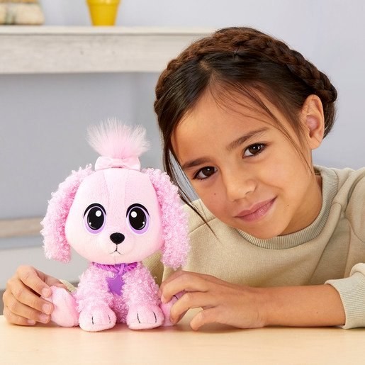 Little Tikes Rescue Tales Babies Soft Toy - Pink Poodle on Sale