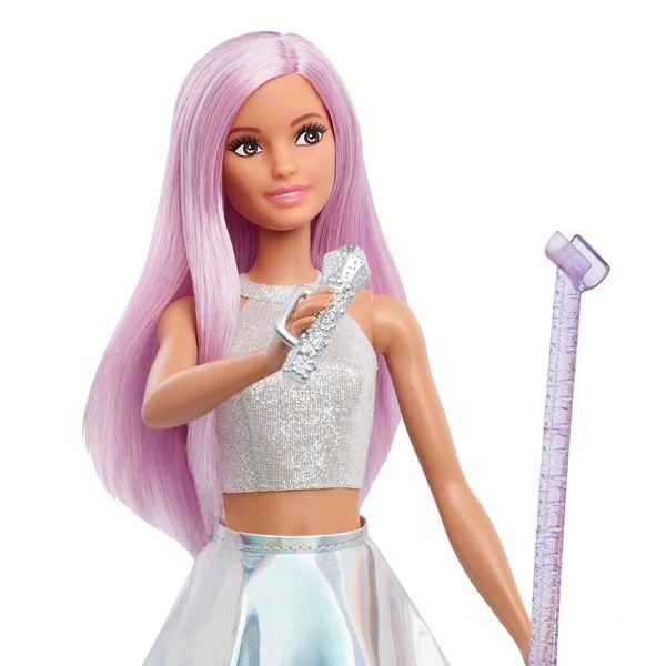 Barbie Pop Star Doll with Microphone - Clearance Sale
