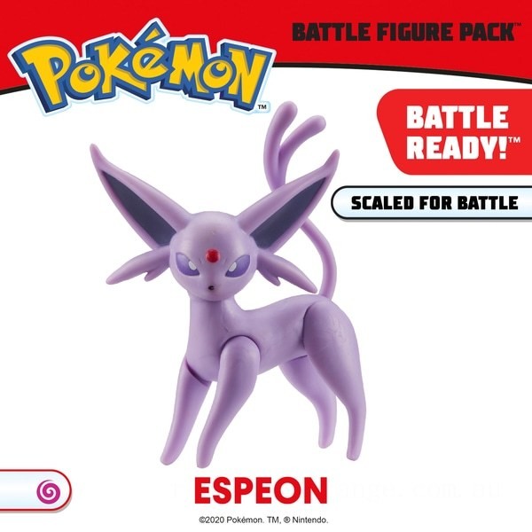 Pokémon Espeon Battle Figure - Clearance Sale