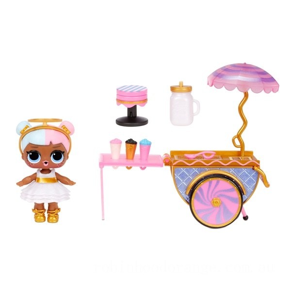 L.O.L. Surprise! Furniture Sweet Boardwalk and Sugar Doll - Clearance Sale