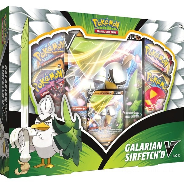 Pokémon Trading Card Game Galarian Sirfetch'd V Box - Clearance Sale