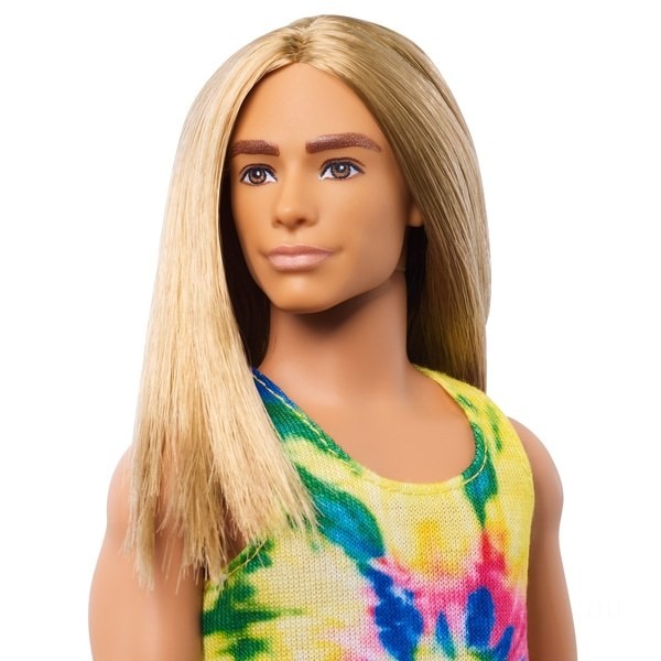 Ken Fashionista Doll 138 Long Hair - Clearance Sale