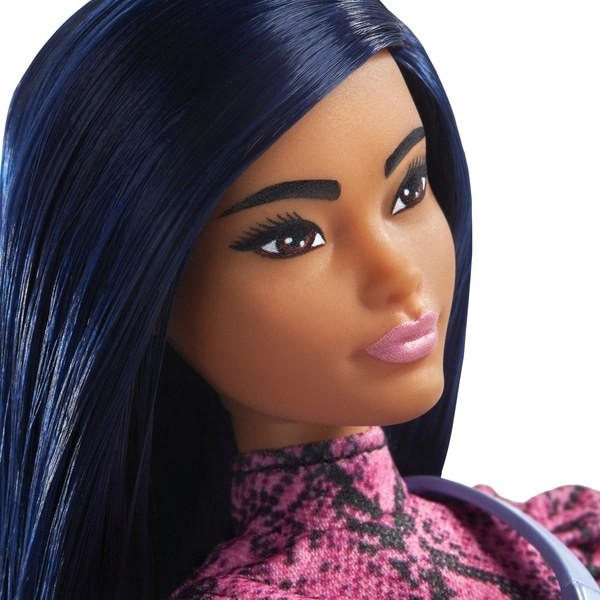 Barbie Fashionista Doll 143 Snakeskin Dress - Clearance Sale