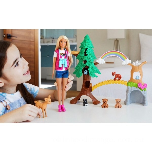 Barbie Wilderness Guide Doll and Playset - Clearance Sale