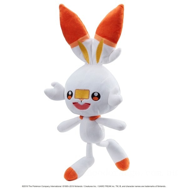Pokémon Scorbunny 20cm Plush - Clearance Sale