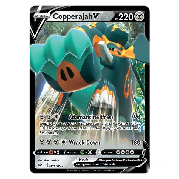 Pokémon Trading Card Game: Copperajah-V Box - Clearance Sale