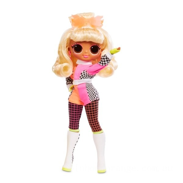 L.O.L. Surprise! O.M.G. Lights Speedster Fashion Doll with 15 Surprises - Clearance Sale