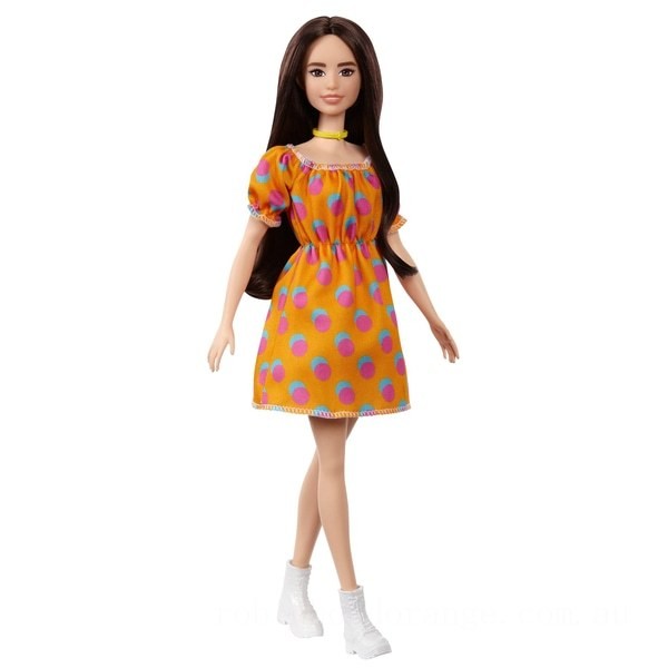 Barbie Fashionista Doll 160 - Orange Fruit Dress - Clearance Sale