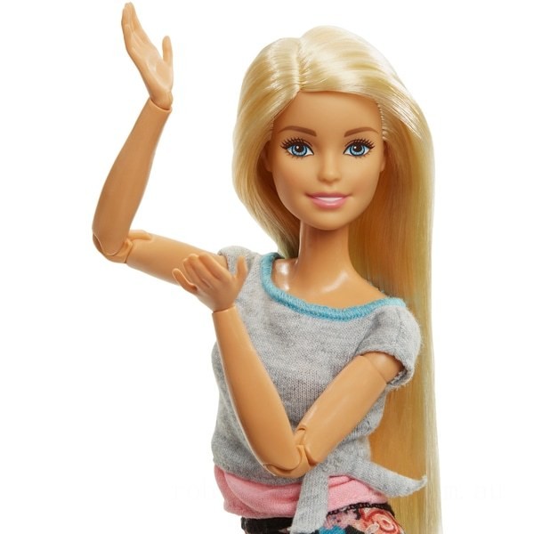 Barbie Made to Move Blonde Doll - Clearance Sale