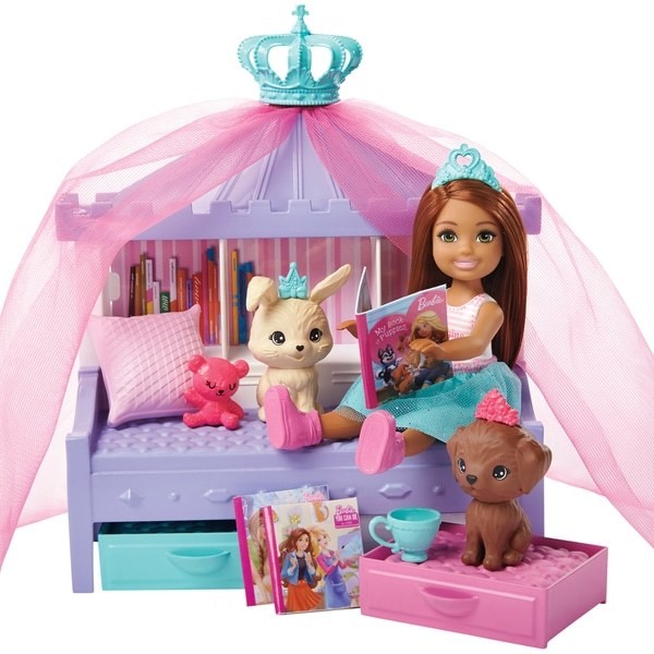 Barbie Princess Adventure Chelsea Doll and Playset - Clearance Sale