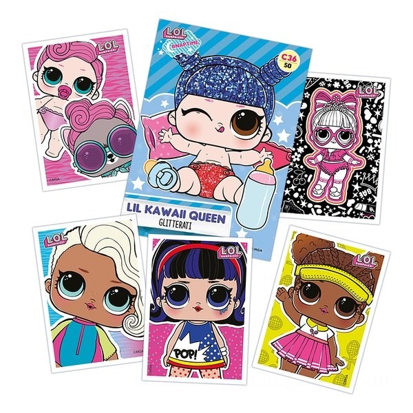 Panini's LOL Surprise Series 3 Sticker Collection Packets - Clearance Sale