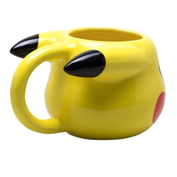 Pokémon Pikachu 3D Mug - Clearance Sale