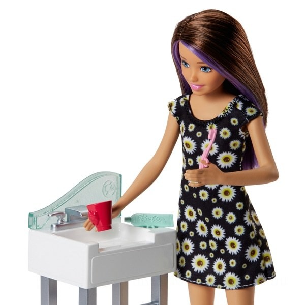 Barbie Skipper Babysitters Doll Potty Playset - Clearance Sale