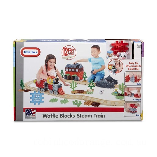 Little Tikes Waffle Blocks Steam Train on Sale