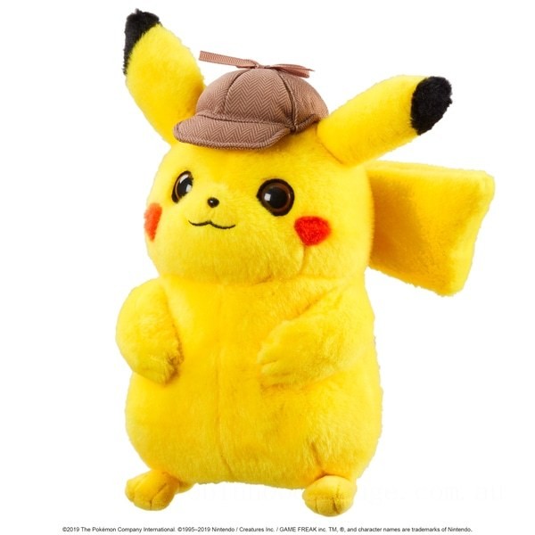 Pokémon Detective Pikachu 20cm Plush - Clearance Sale
