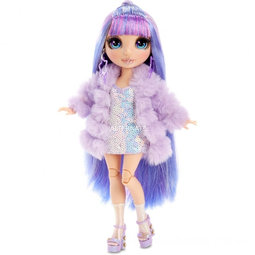 Rainbow High Violet Willow – Purple Fashion Doll with 2 Outfits - Clearance Sale