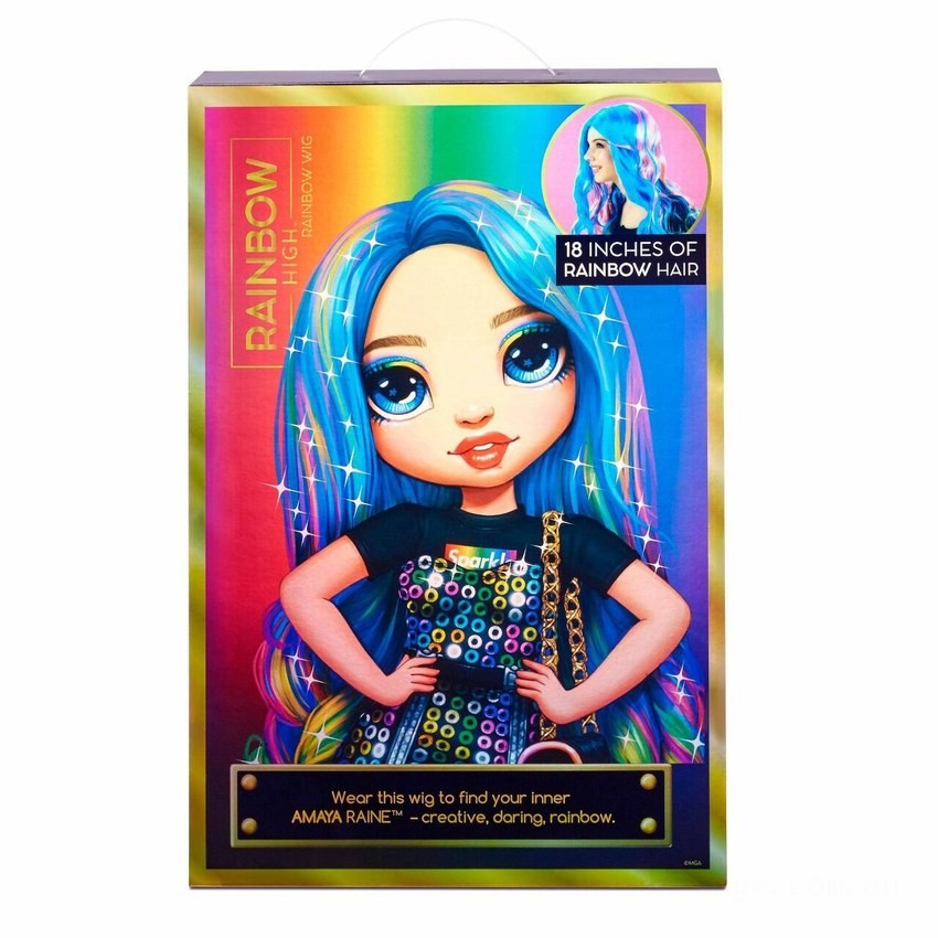 Rainbow High Amaya Raine Wig - Clearance Sale