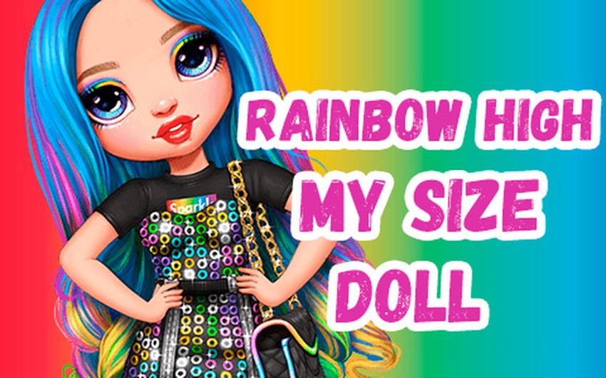 Rainbow High My Size doll Amaya Raine - Clearance Sale