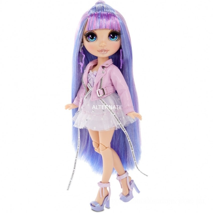 Rainbow High Violet Willow – Purple Fashion Doll with 2 Outfits - Clearance Sale