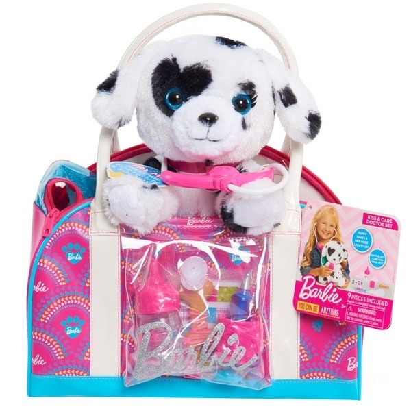 Barbie Kiss and Care Doctor Set - Clearance Sale