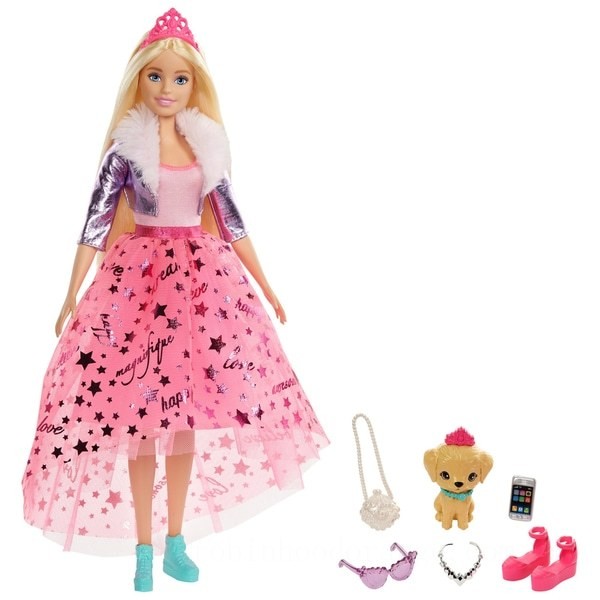 Barbie Princess Adventure Deluxe Princess Barbie Doll - Clearance Sale