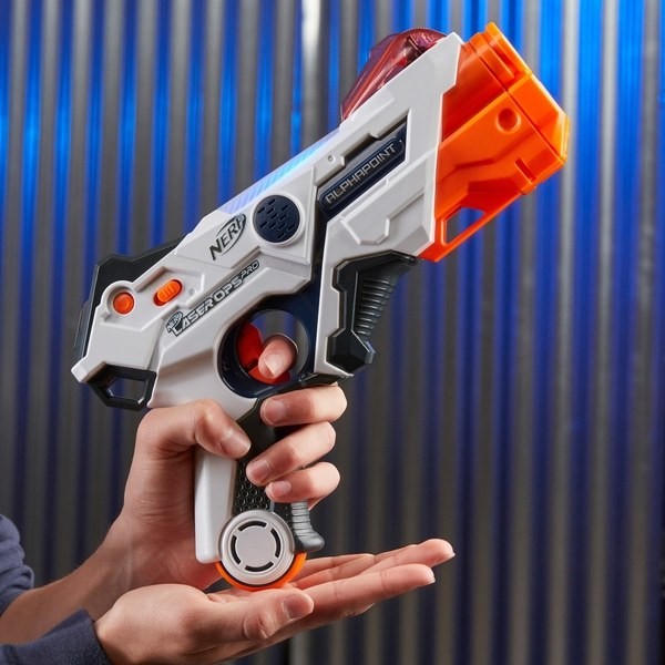 NERF Laser Ops Pro AlphaPoint Blaster 2-Pack - Clearance Sale