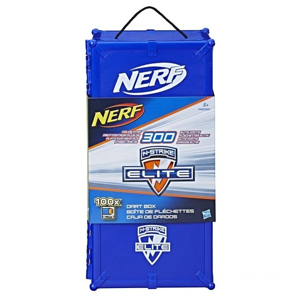 NERF N-Strike Elite 100 Dart Ammo Box - Clearance Sale