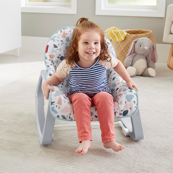 Fisher-Price Infant-to-Toddler Rocker -Terrazzo - Clearance Sale