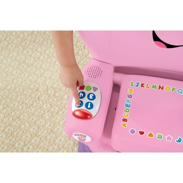 Fisher-Price Laugh &amp; Learn Smart Stage Pink Activity Chair - Clearance Sale