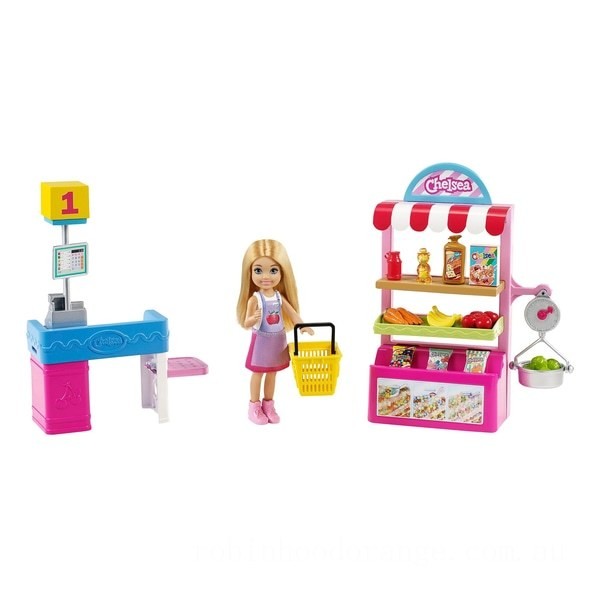 Barbie Chelsea Can Be Snack Stand Playset and Doll - Clearance Sale