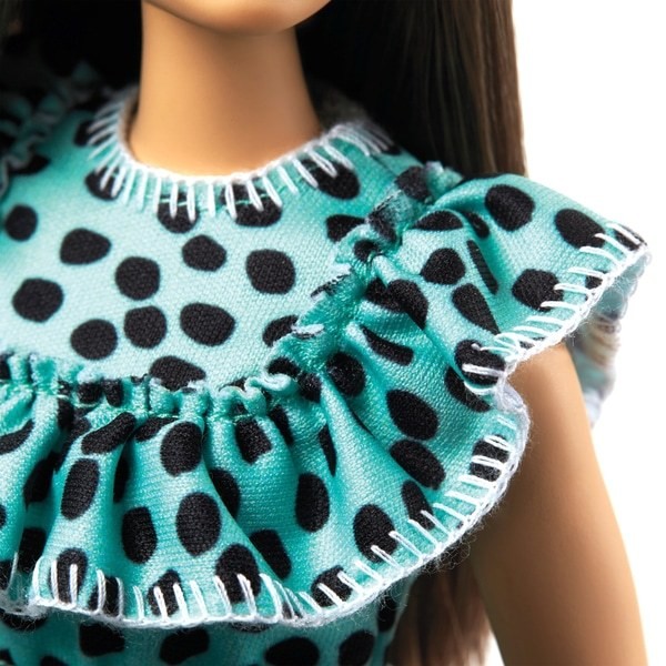 Barbie Fashionista Doll 149 Polka Dot Dress - Clearance Sale