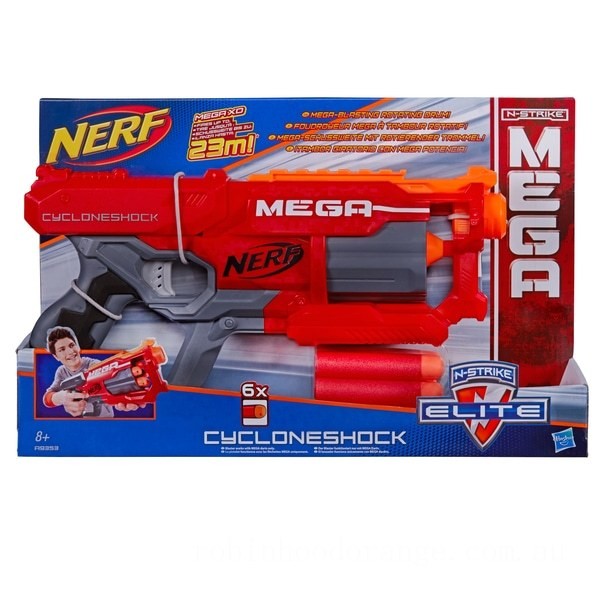 NERF N-Strike Mega Cyclone Shock - Clearance Sale