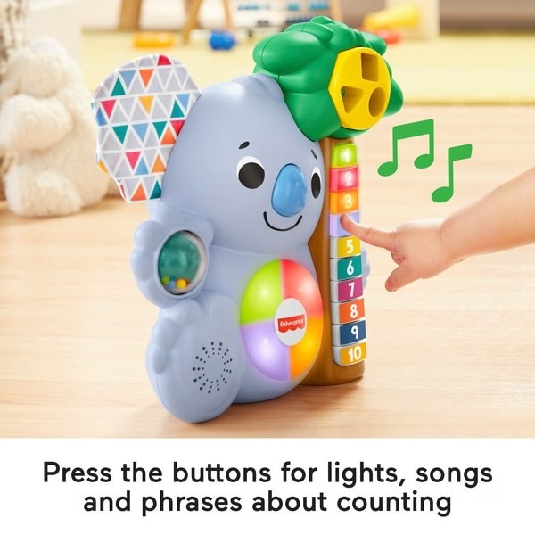 Fisher-Price Linkimals Counting Koala - Clearance Sale