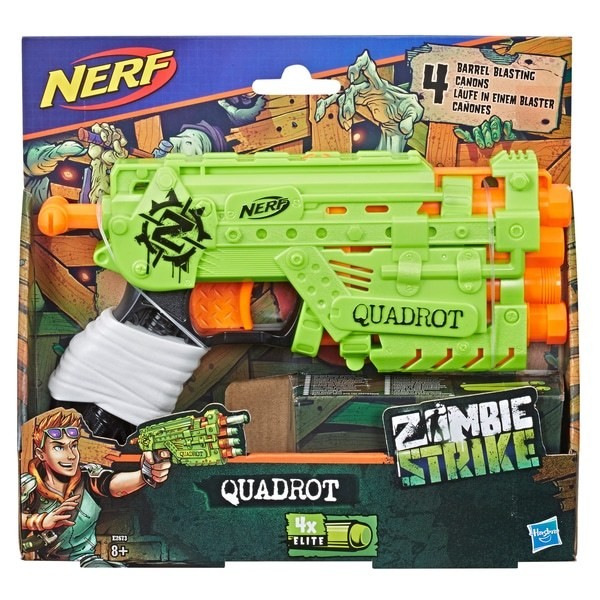 NERF Zombie Strike Quadrot - Clearance Sale