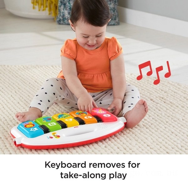 Fisher-Price Deluxe Kick &amp; Play Piano Gym Play Mat - Clearance Sale