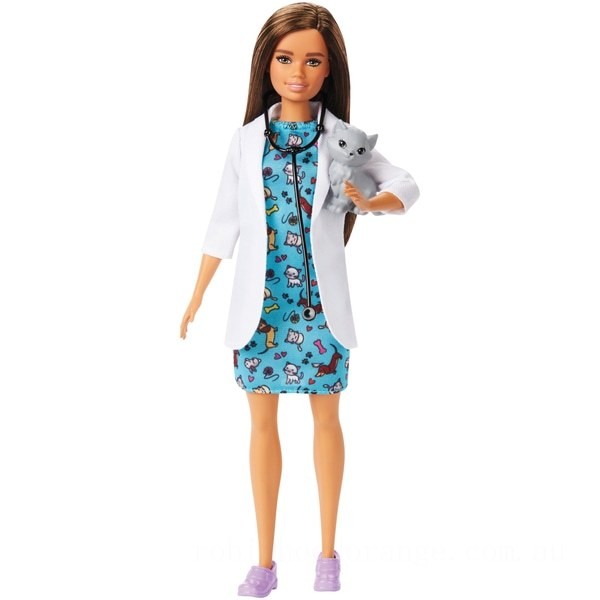 Barbie Careers Pet Vet Doll - Clearance Sale