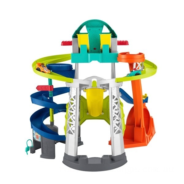 Fisher-Price Little People Launch &amp; Loop Raceway - Clearance Sale