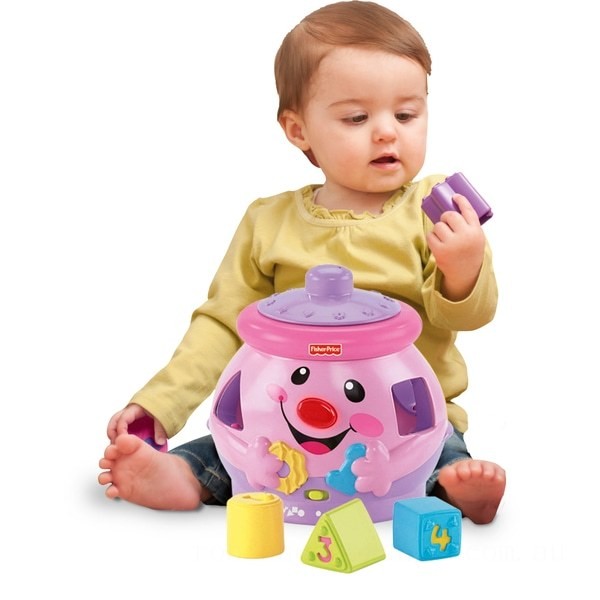 Fisher-Price Laugh &amp; Learn Cookie Shape Pink - Clearance Sale