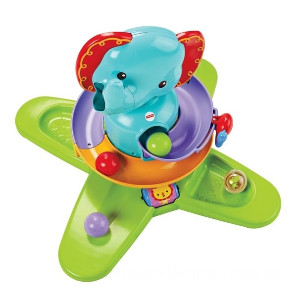 Fisher-Price Swirlin' Surprise Elephant - Clearance Sale