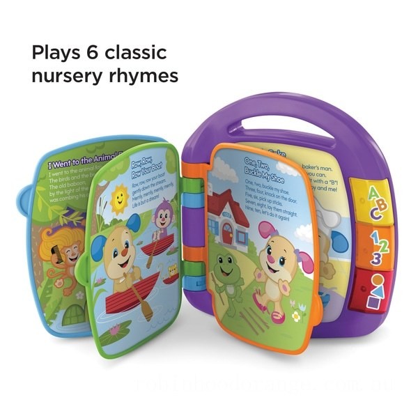 Fisher-Price Laugh &amp; Learn Storybook Rhymes Activity Toy - Clearance Sale