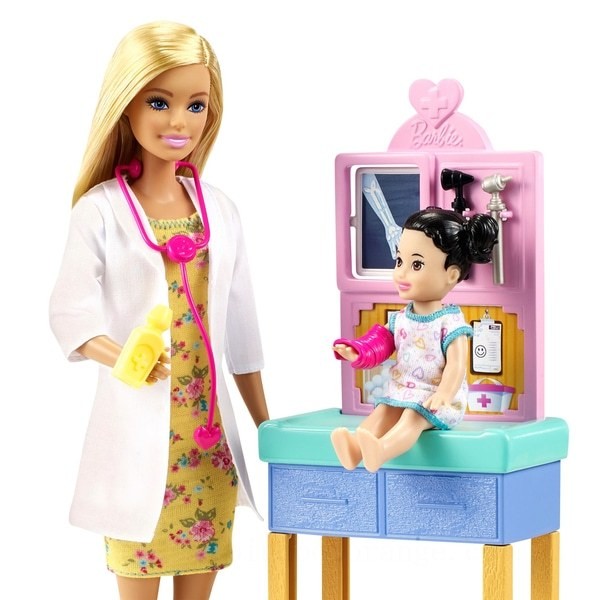 Barbie Careers Pediatrician Doll Playset - Clearance Sale