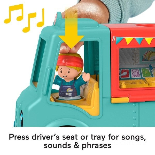 Fisher-Price Little People Serve It Up Burger Truck - Clearance Sale