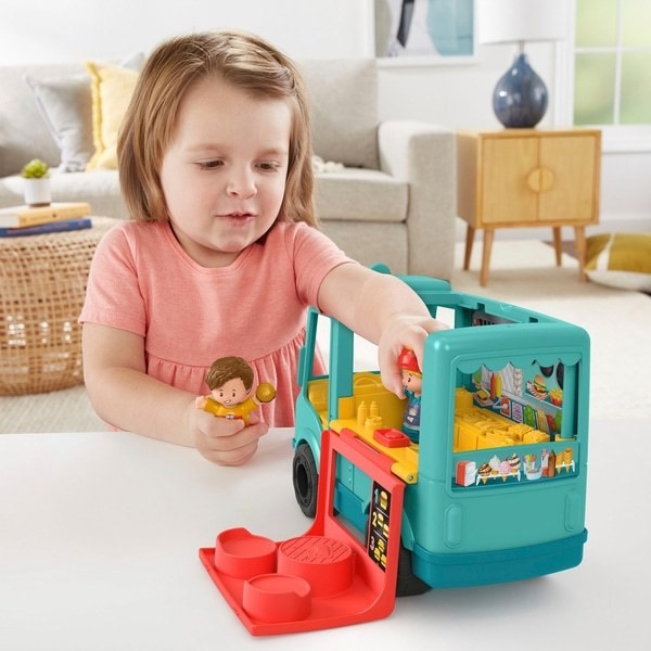 Fisher-Price Little People Serve It Up Burger Truck - Clearance Sale