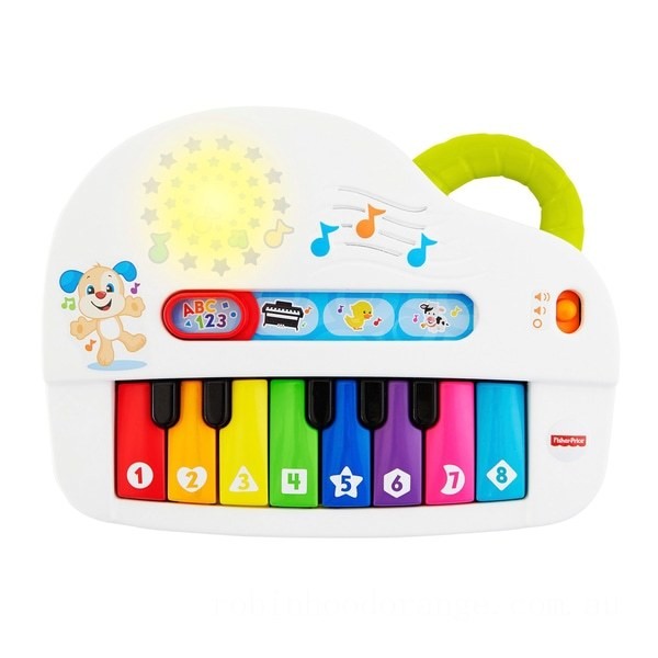 Fisher-Price Laugh &amp; Learn Silly Sounds Piano Baby Toy - Clearance Sale