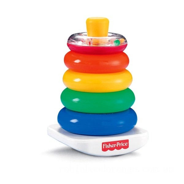 Fisher-Price Rock-a-Stack Baby Activity Toy - Clearance Sale