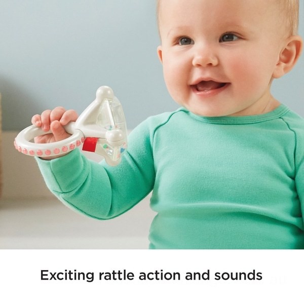 Fisher-Price Rock ‘n Rattle Teether Ring - Clearance Sale