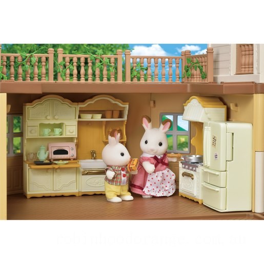 Sylvanian Families Red Roof Country Home - Clearance Sale